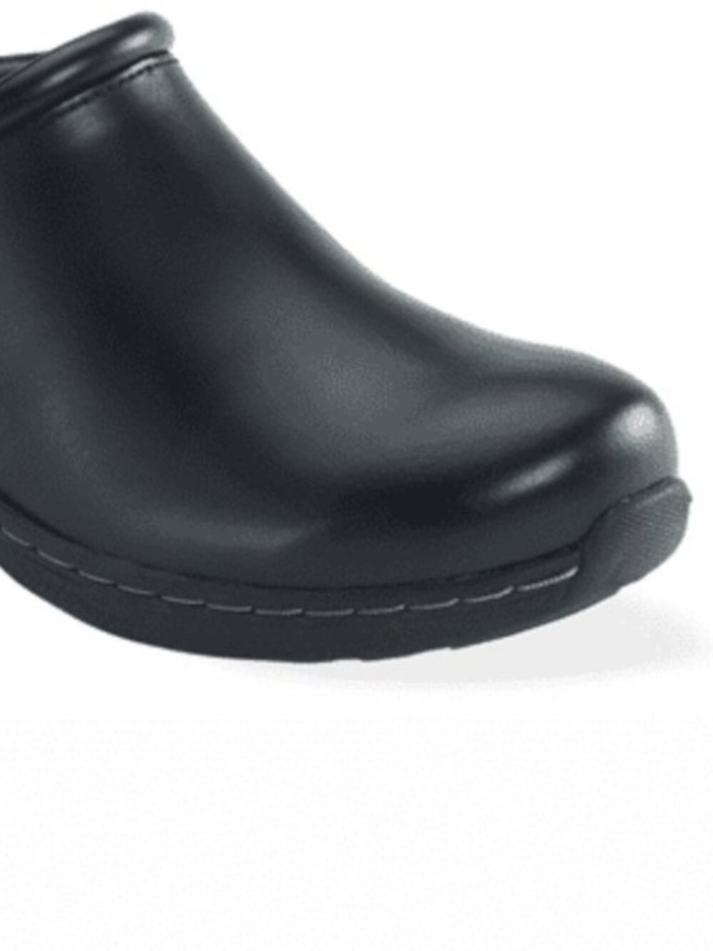 Ladies 7.5-8 Aertrex Robin slip resistant clogs black Leather arch support exc - Picture 6 of 15